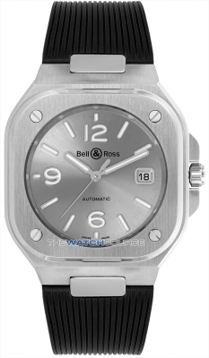 Buy this new Bell & Ross BR 05 Automatic 40mm BR05A-GR-ST/SRB mens watch for the discount price of £3,485.00. UK Retailer.